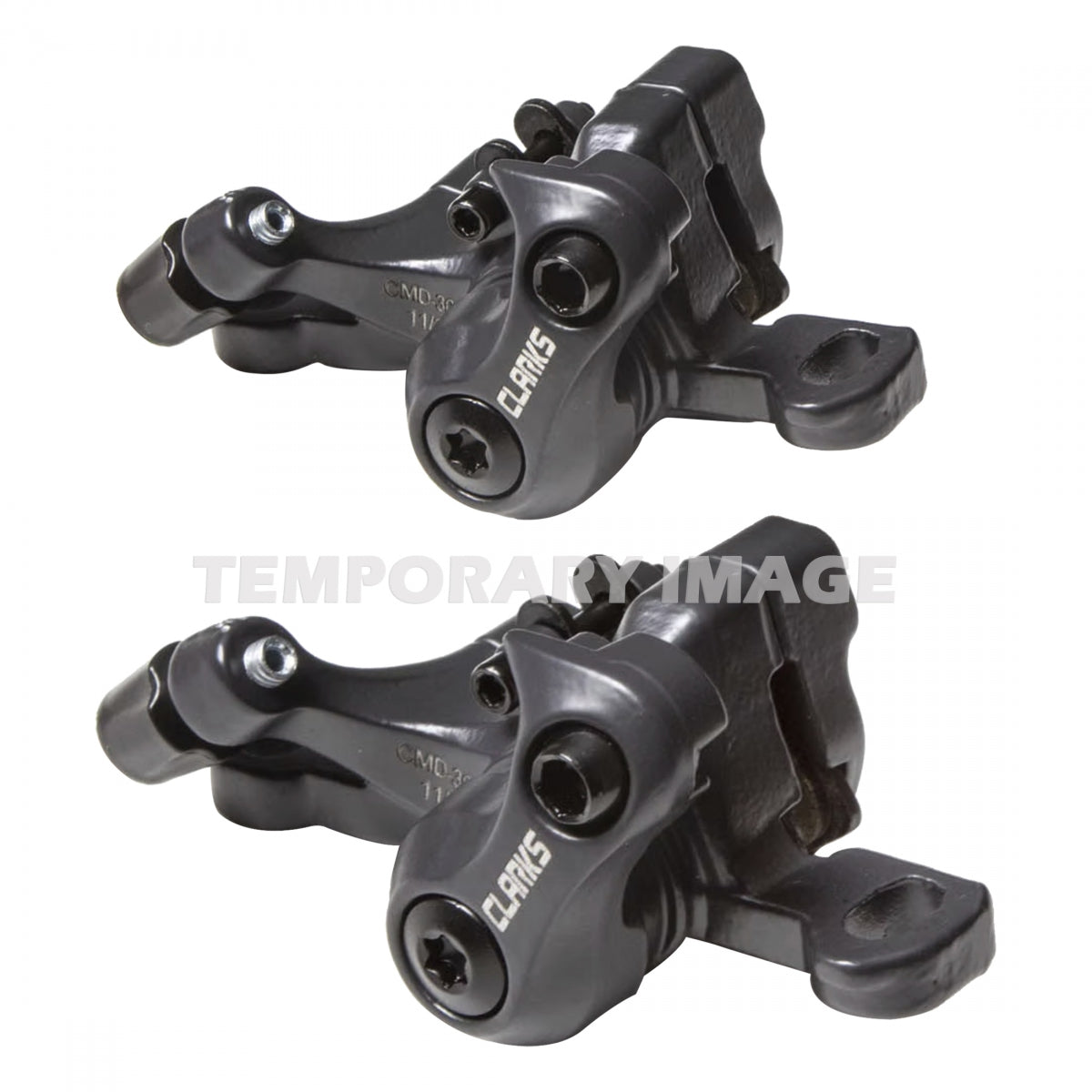 BRAKE SET DISC CLARKS CMD-30 MECHANICAL FRONT & REAR IS MOUNT BLACK