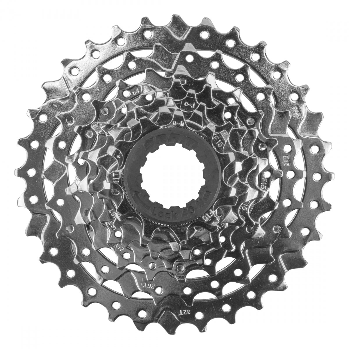 CASSETTE SRAM PG850 11-32 8s SILVER