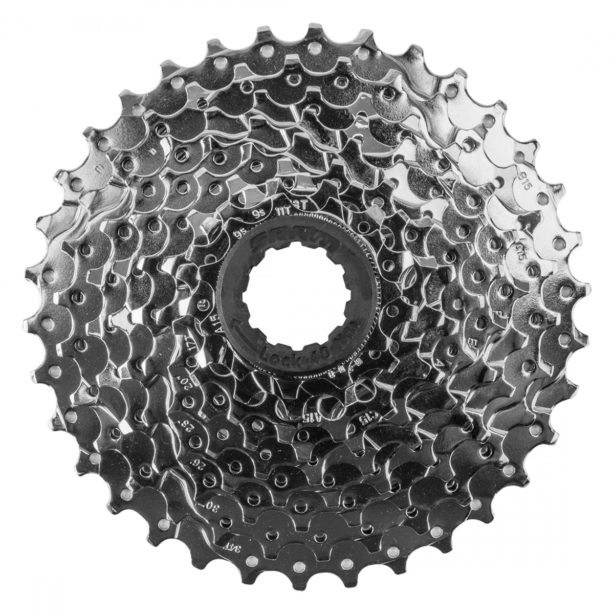 CASSETTE SRAM PG950 11-34 9s SILVER