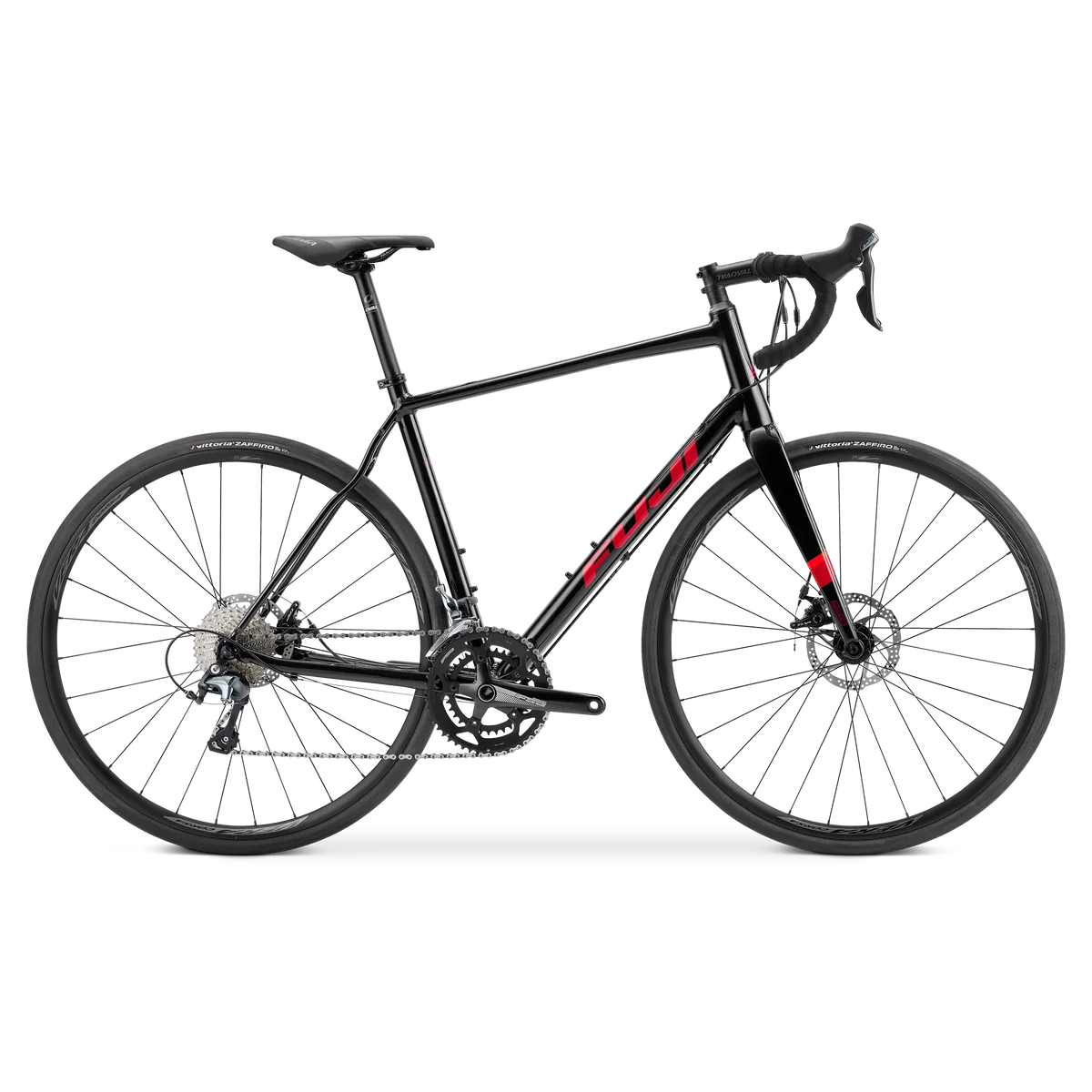 Fuji Sportif 1.3 Disc Pearl Black/Red Orange