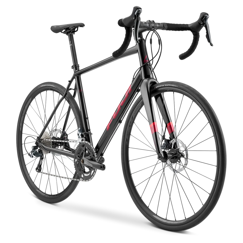 Fuji Sportif 1.3 Disc Pearl Black/Red Orange