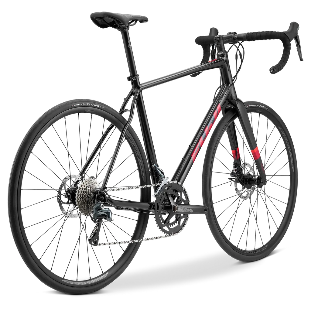 Fuji Sportif 1.3 Disc Pearl Black/Red Orange