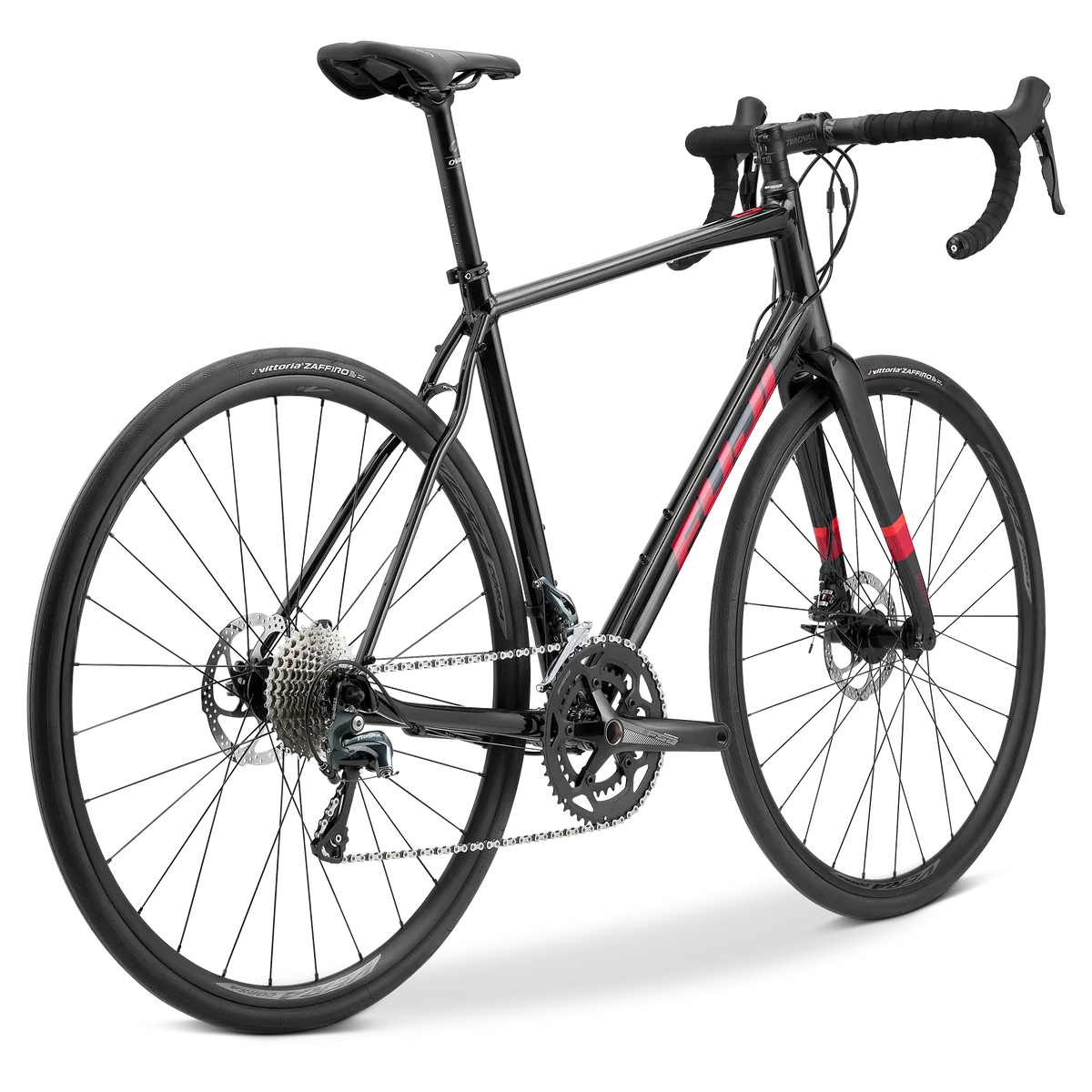 Fuji Sportif 1.3 Disc Pearl Black/Red Orange