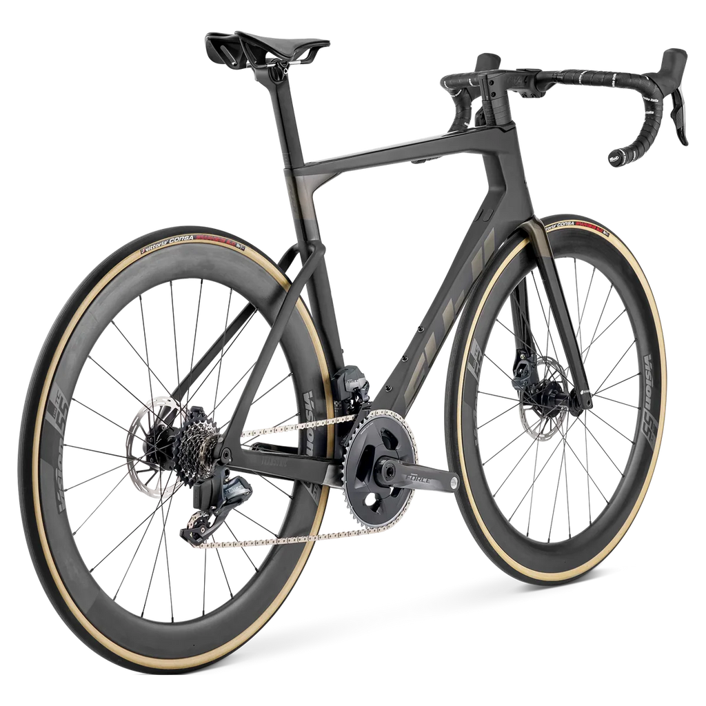Fuji Transonic 1.1 54cm Matte Carbon/Gold Flake
