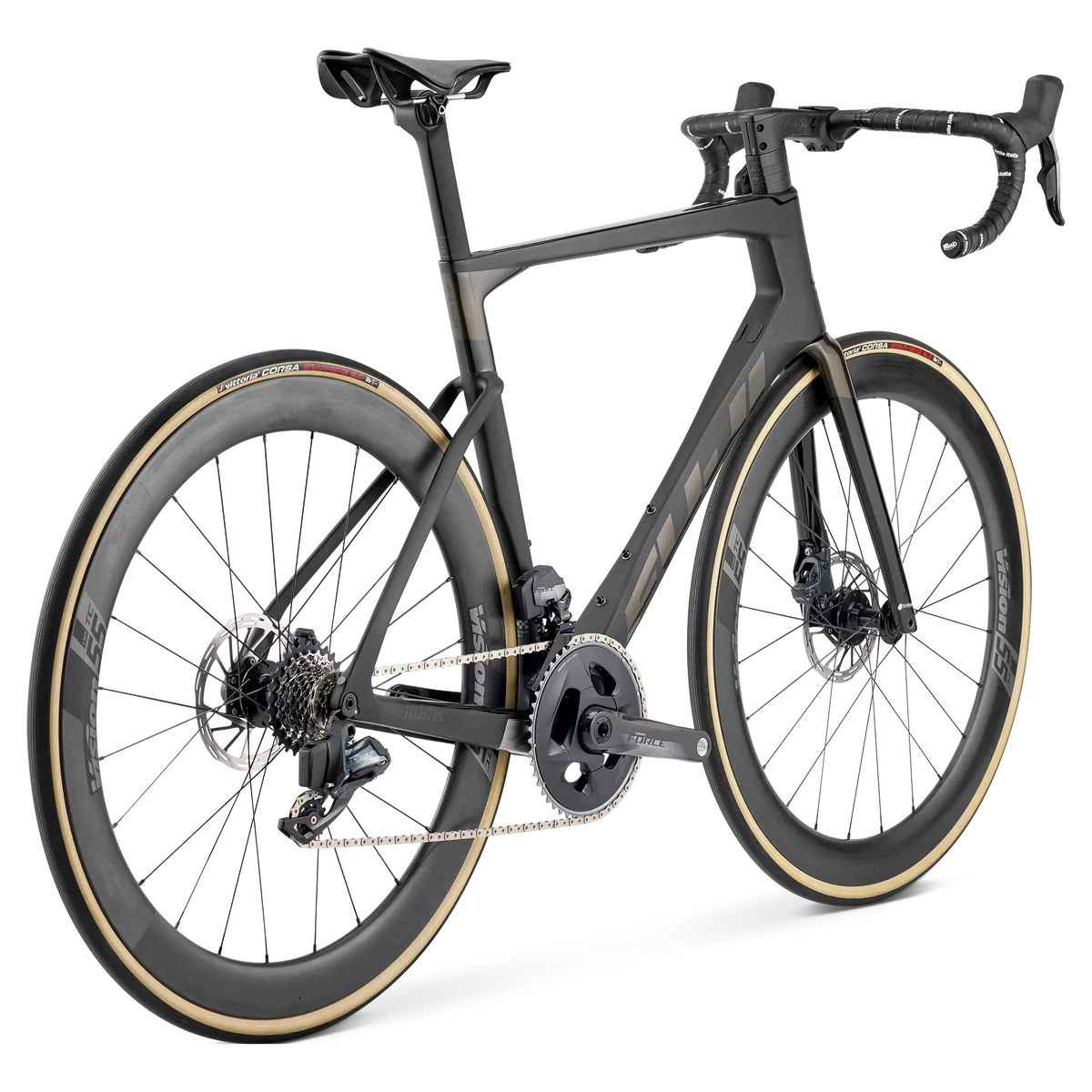 Fuji Transonic 1.1 54cm Matte Carbon/Gold Flake