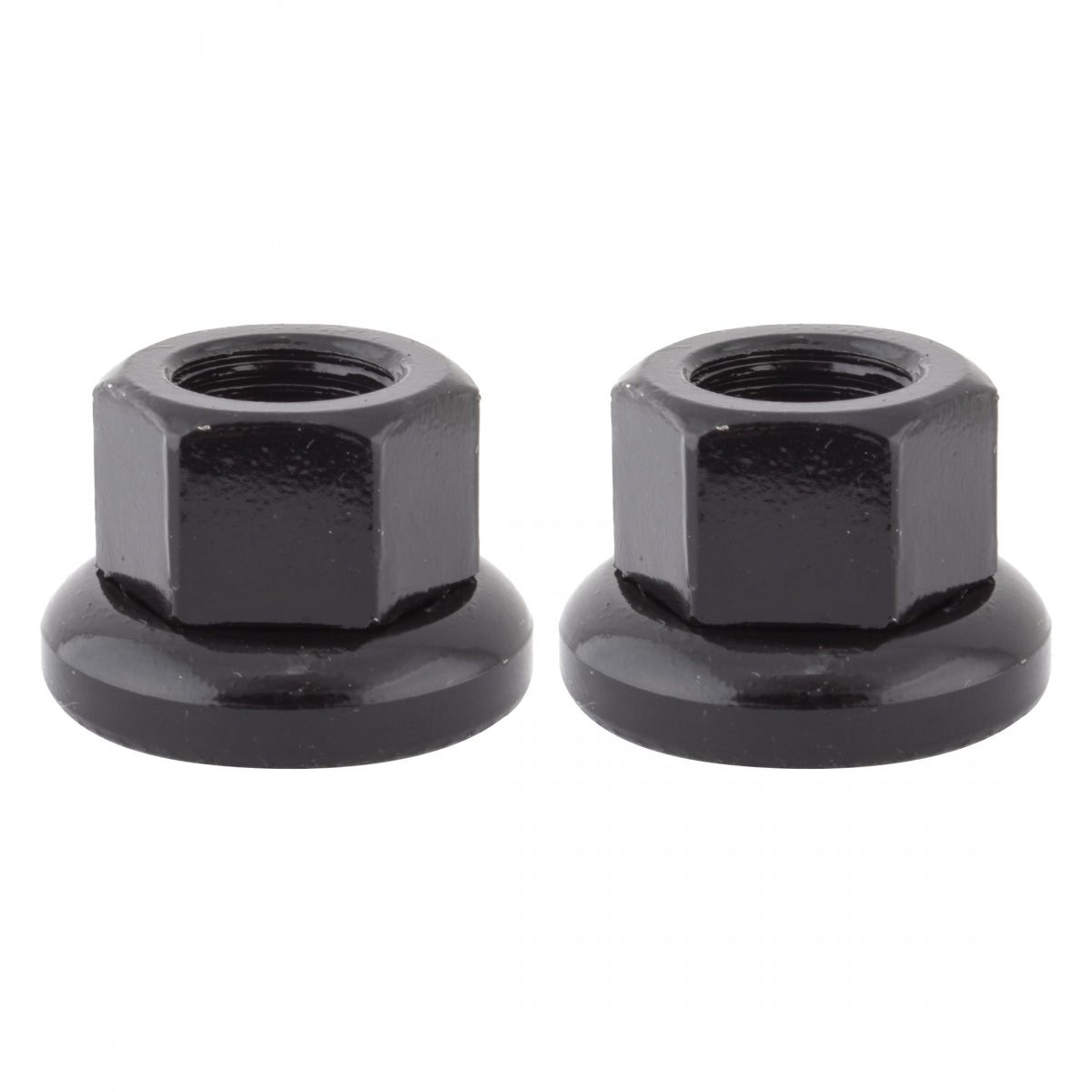 HUB AXLE NUT OR8 CRMO RR M10x1.0 PR BK