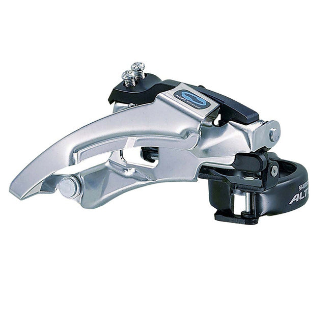 FRONT DERAILLEUR, FD-M310, TOP-SWING, DUAL-PULL, BAND-TYPE 34.9MM (W/31.8 & 28.6MM ADAPTER) FOR 42/48T, CS-ANGLE: 63-66, CL: 47.5/50MM