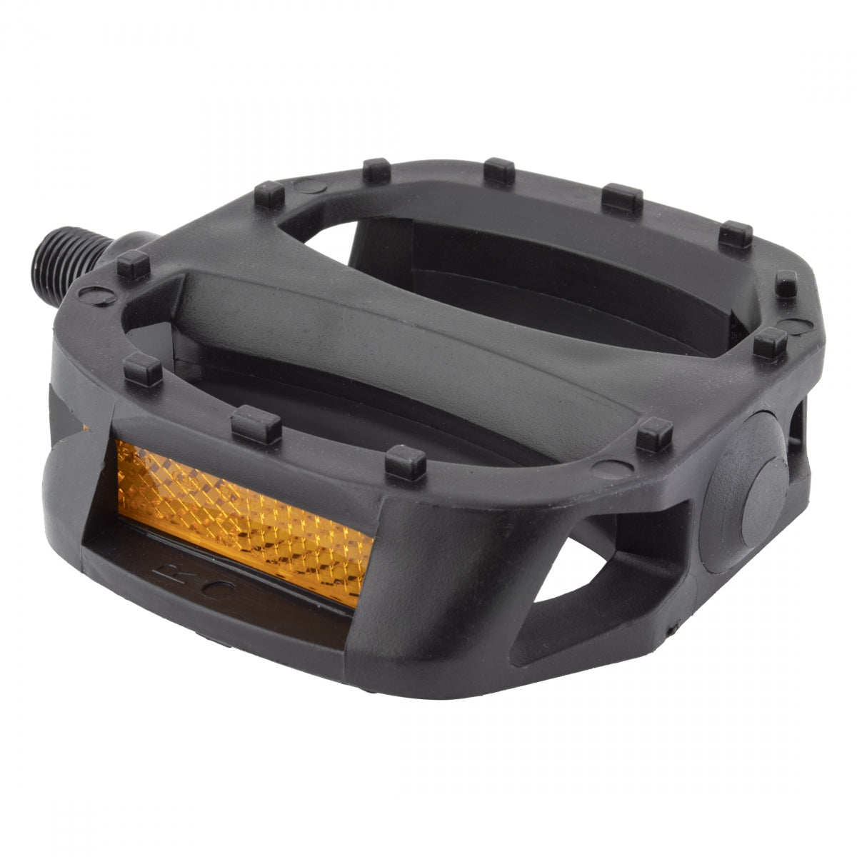 PEDALS SUNLT PLATFORM NYLON 1/2" BLK