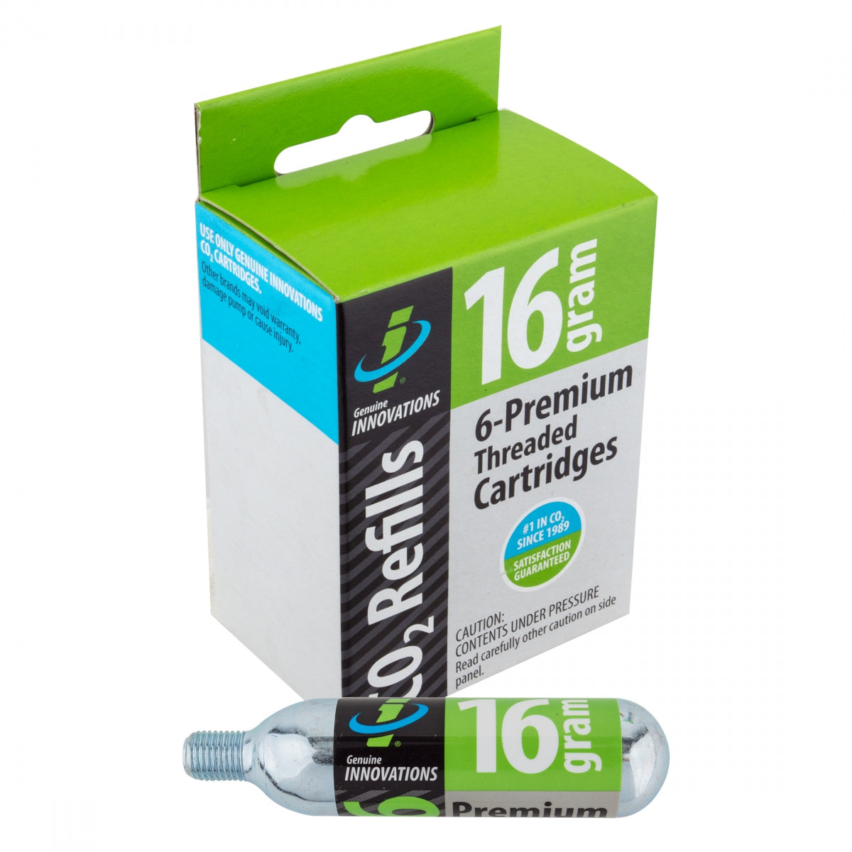 PUMP Co2 Cartridge 16g Threaded Single