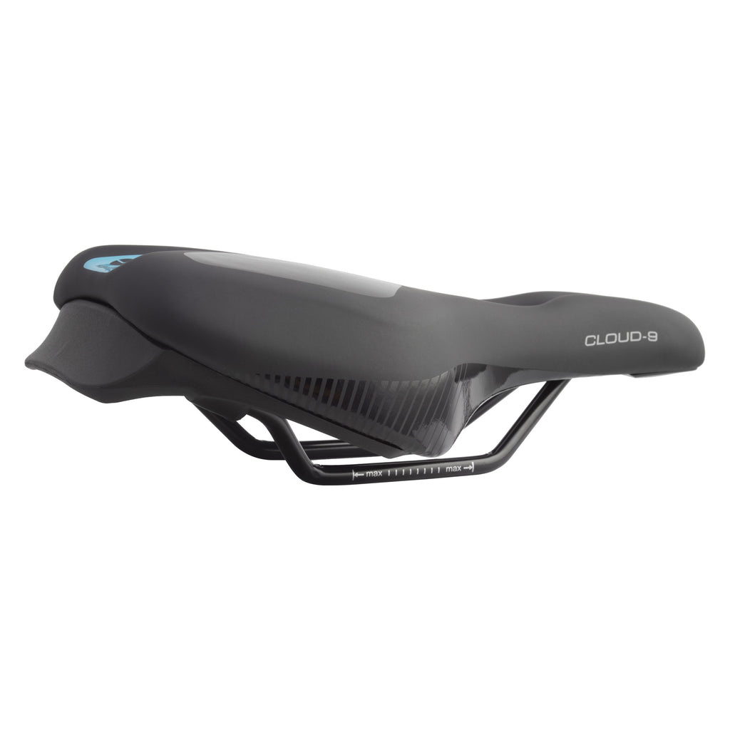 SADDLE C9 KUSH-E MEDIUM AIRFLOW MEMORY FOAM 10.4x6.5 BK