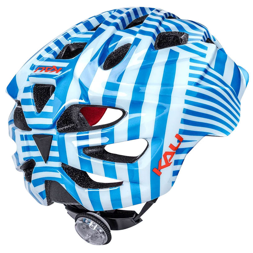 Kali Chakra Child Helmet Lighted High Wire, Small, Blue Razz
