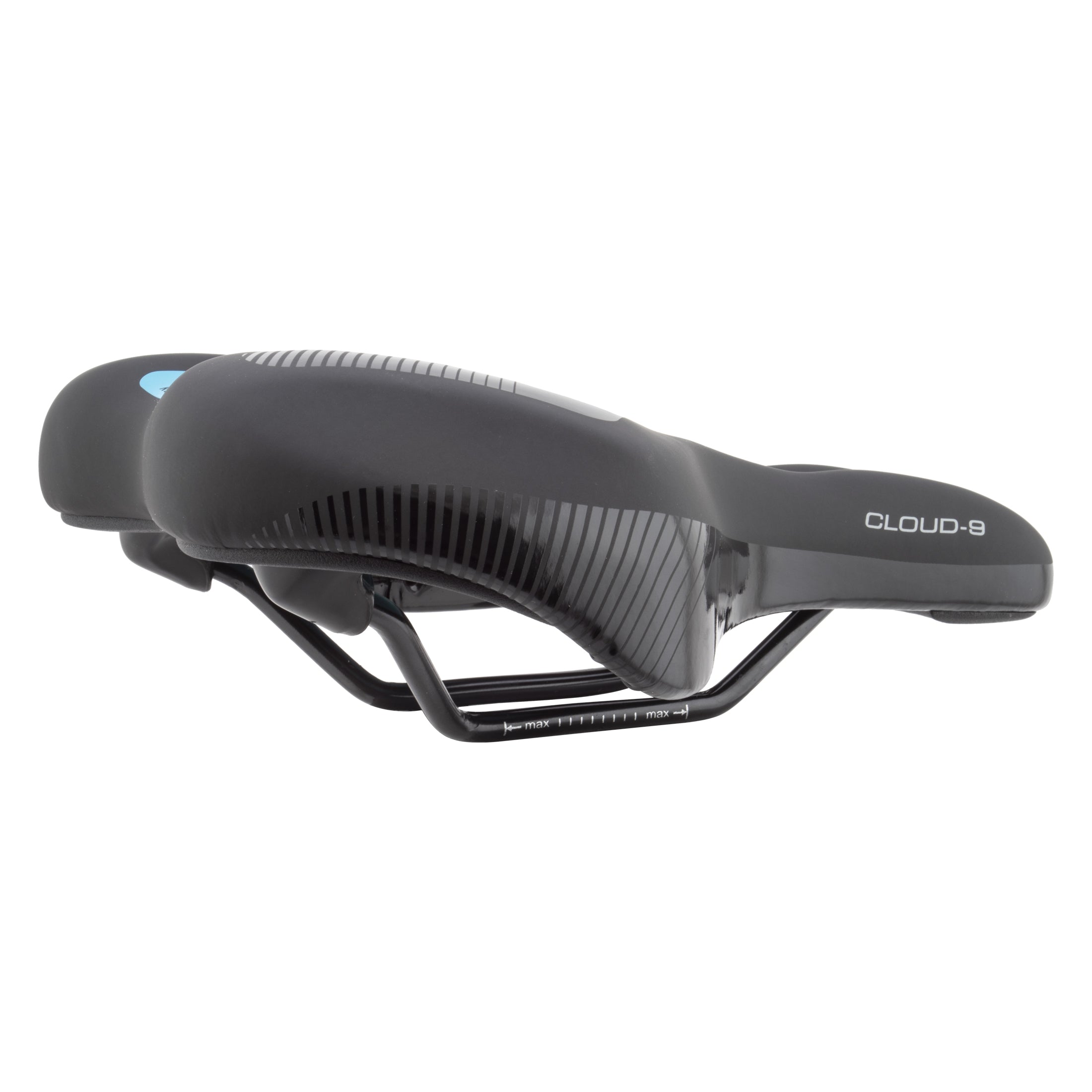 SADDLE C9 KUSH PLUS WIDE AIRFLOW MEMORY FOAM BK