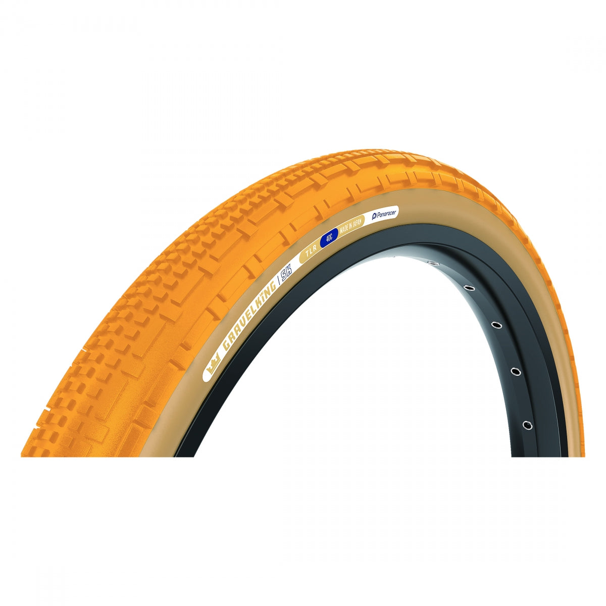 PANARACER GRAVELKING SK 700x40 FOLDING TIRE TUBELESS HONEY-BUTTER/BROWN