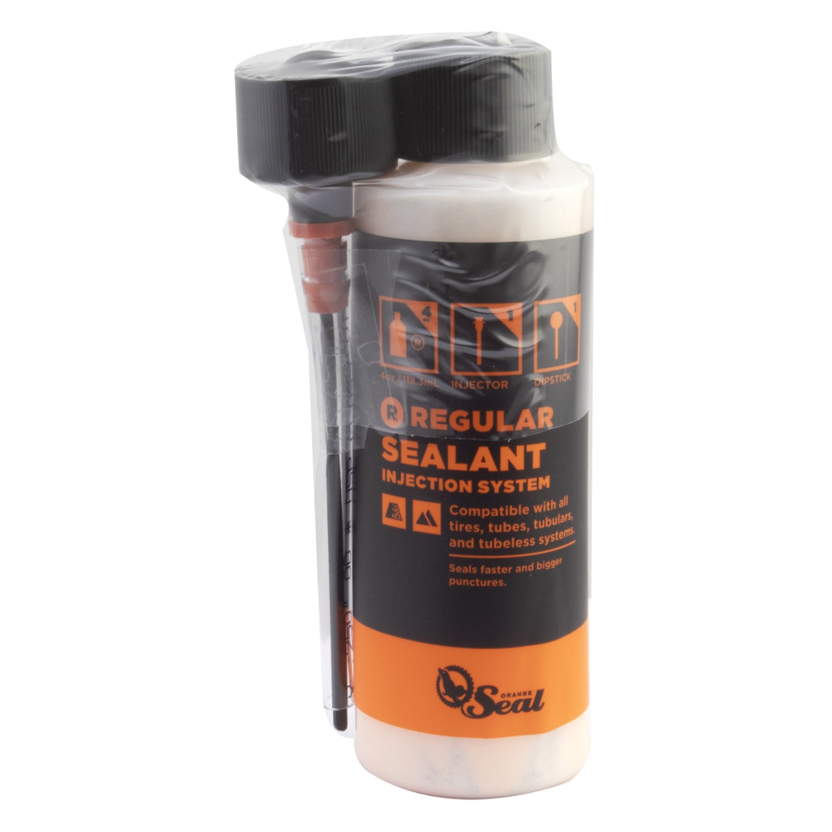 SEALANT TIRE/TUBE ORANGE SEAL REG 4oz w/TWISTLOCK