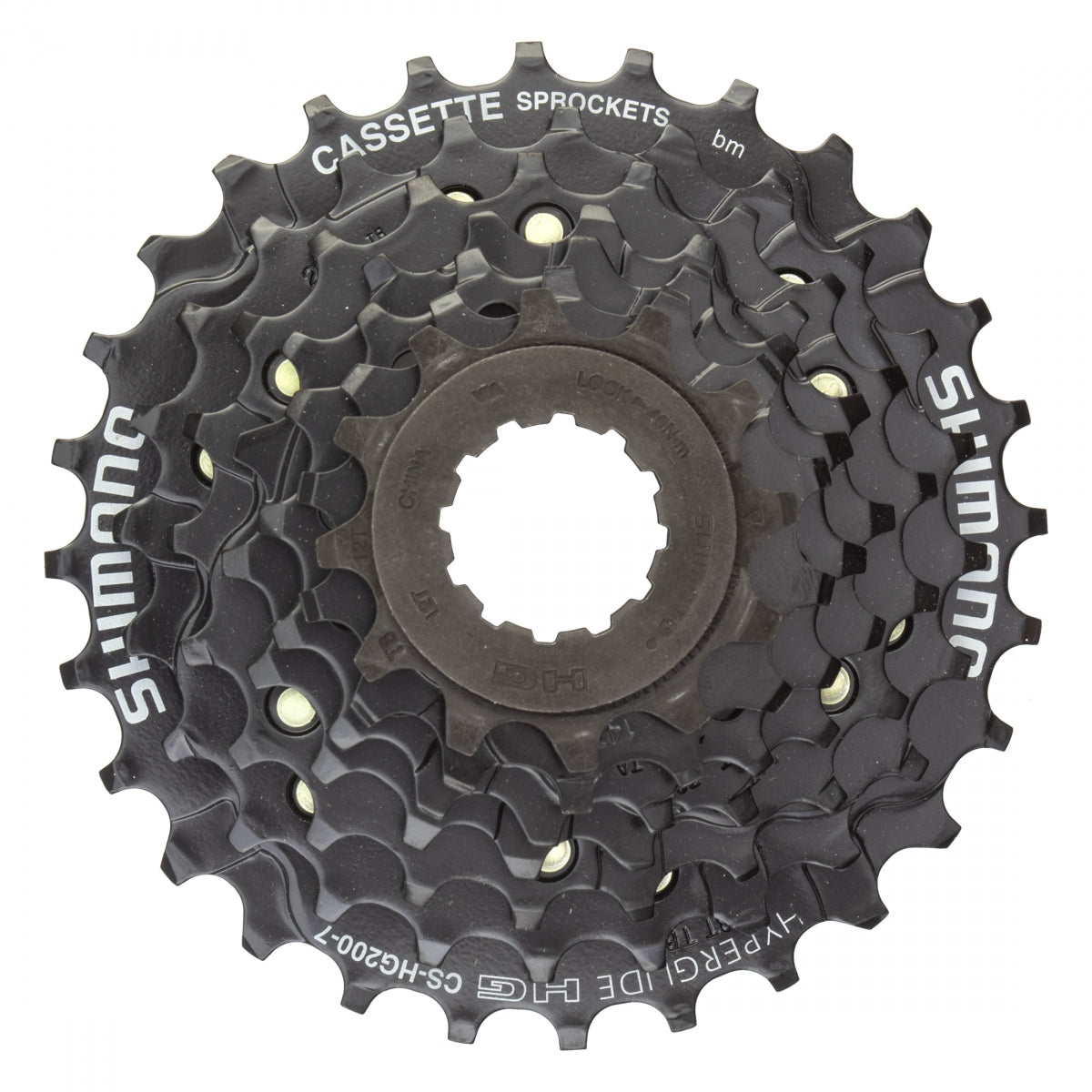 CASSETTE SHIMANO 7 SPEED 12-28T CS-HG200-7