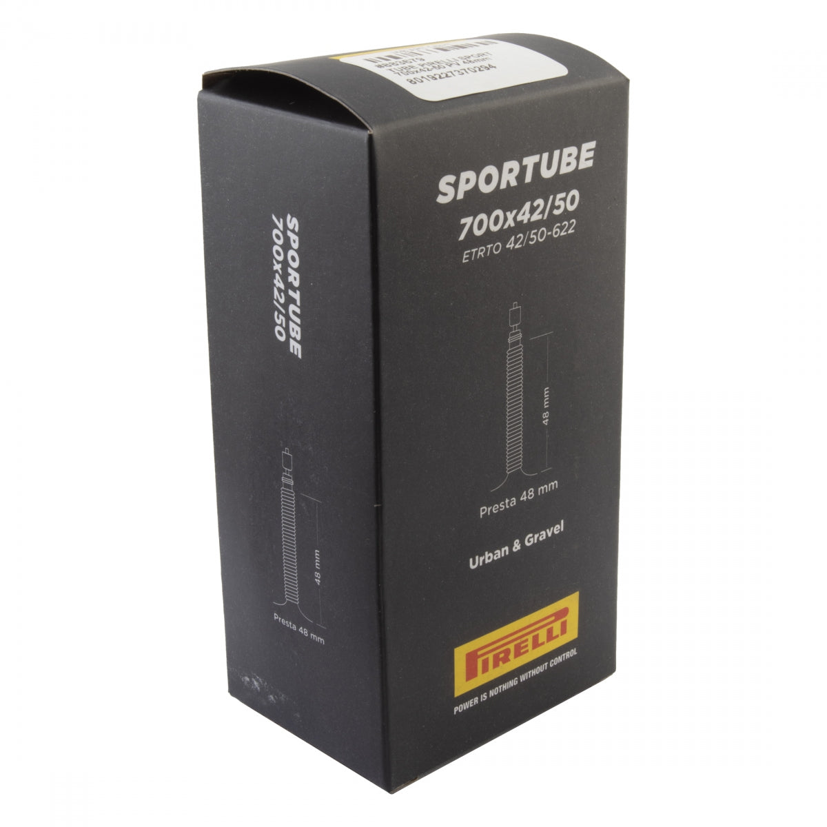 TUBE PIRELLI SPORT 700x42-50 PRESTA VALVE 48mm