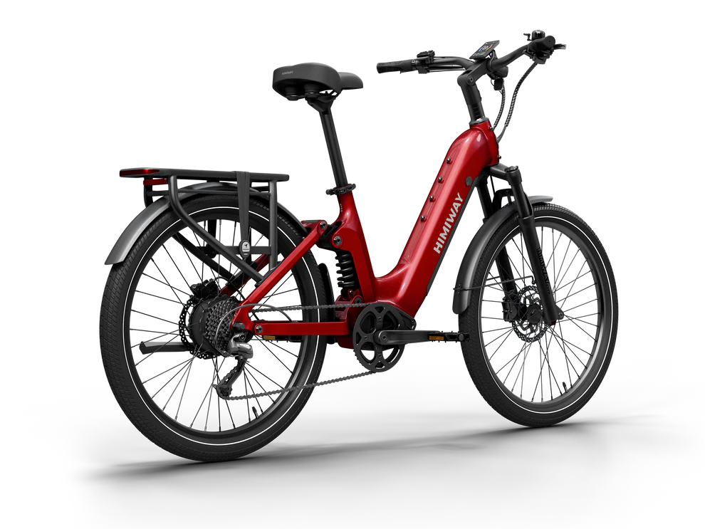 Himiway A7 Commuter eBike Red Regular