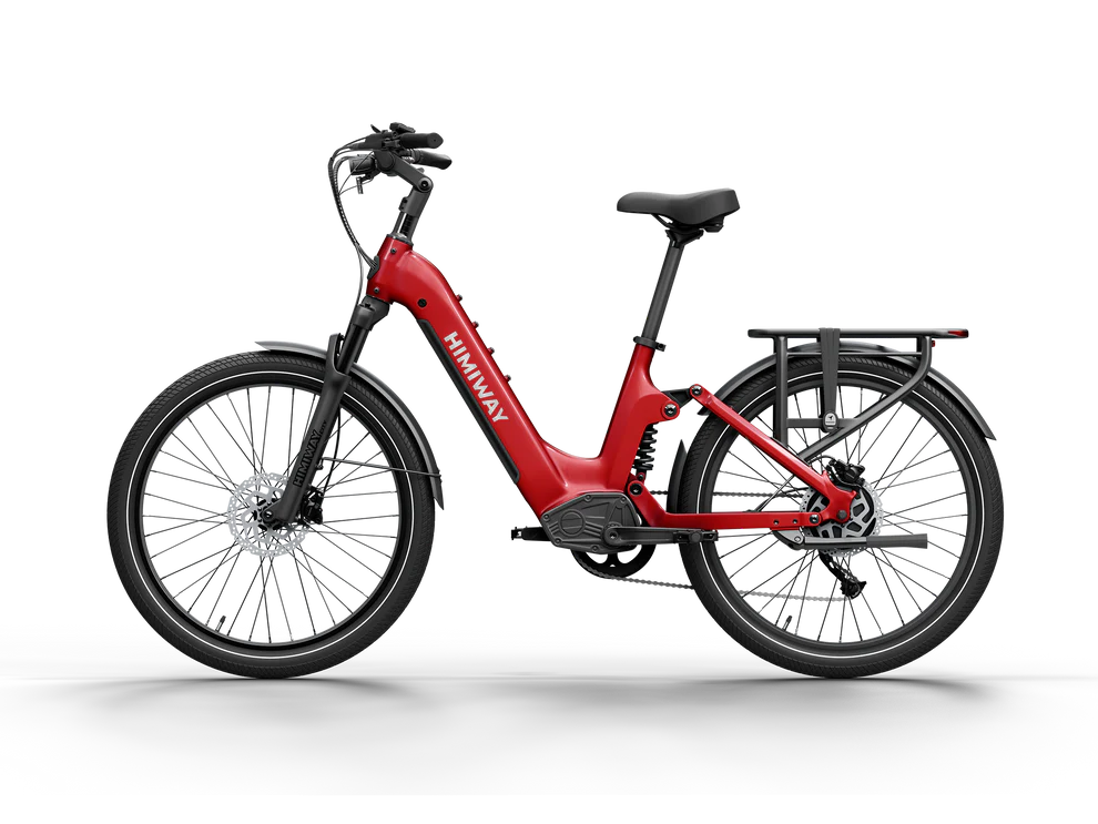 Himiway A7 Commuter eBike Red Regular