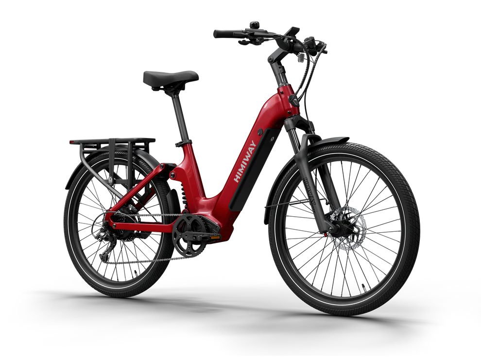 Himiway A7 Commuter eBike Red Regular