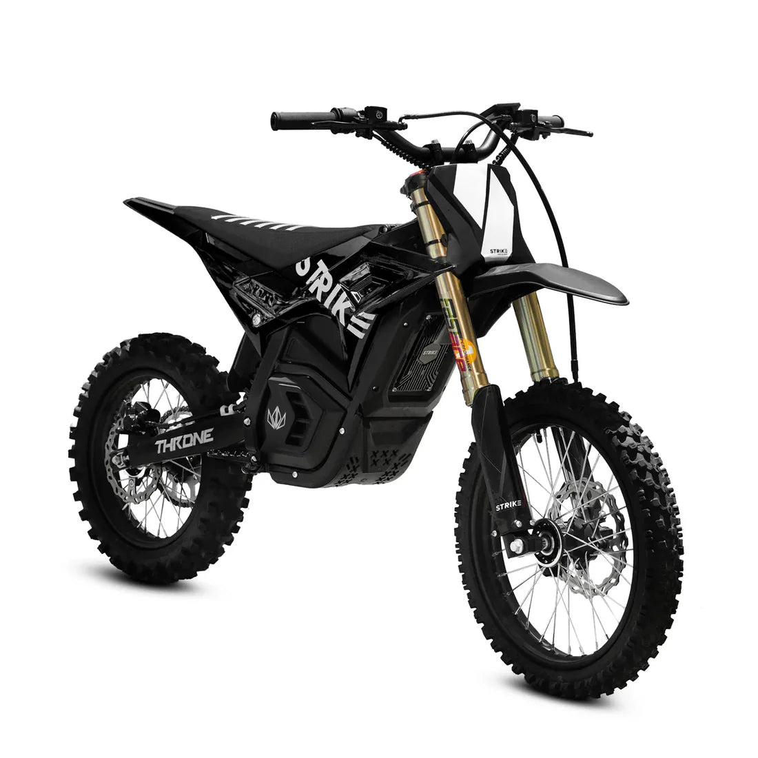 THRONE STRIKE SHADOW SV2 E-MOTO COMPLETE 72V BIKE BLACK