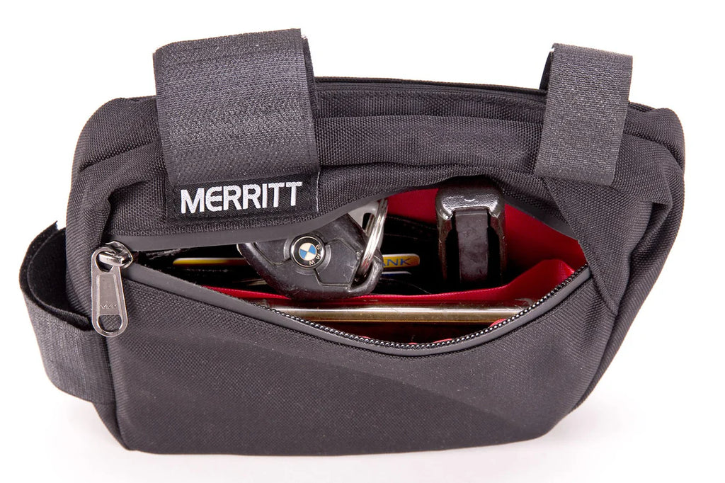 MERRITT CORNER POCKET MKII FRAME BAG PURPLE TIE DYE