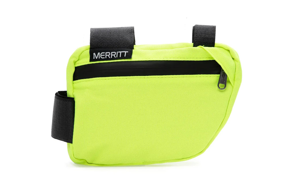 MERRITT CORNER POCKET MKII FRAME BAG SAFETY GREEN