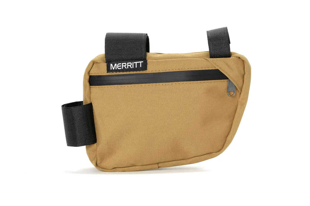 MERRITT CORNER POCKET MKII FRAME BAG TAN
