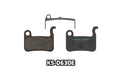 BRAKE SHOES K/S DISC SHI XTR M965/966 E-COMPOUND