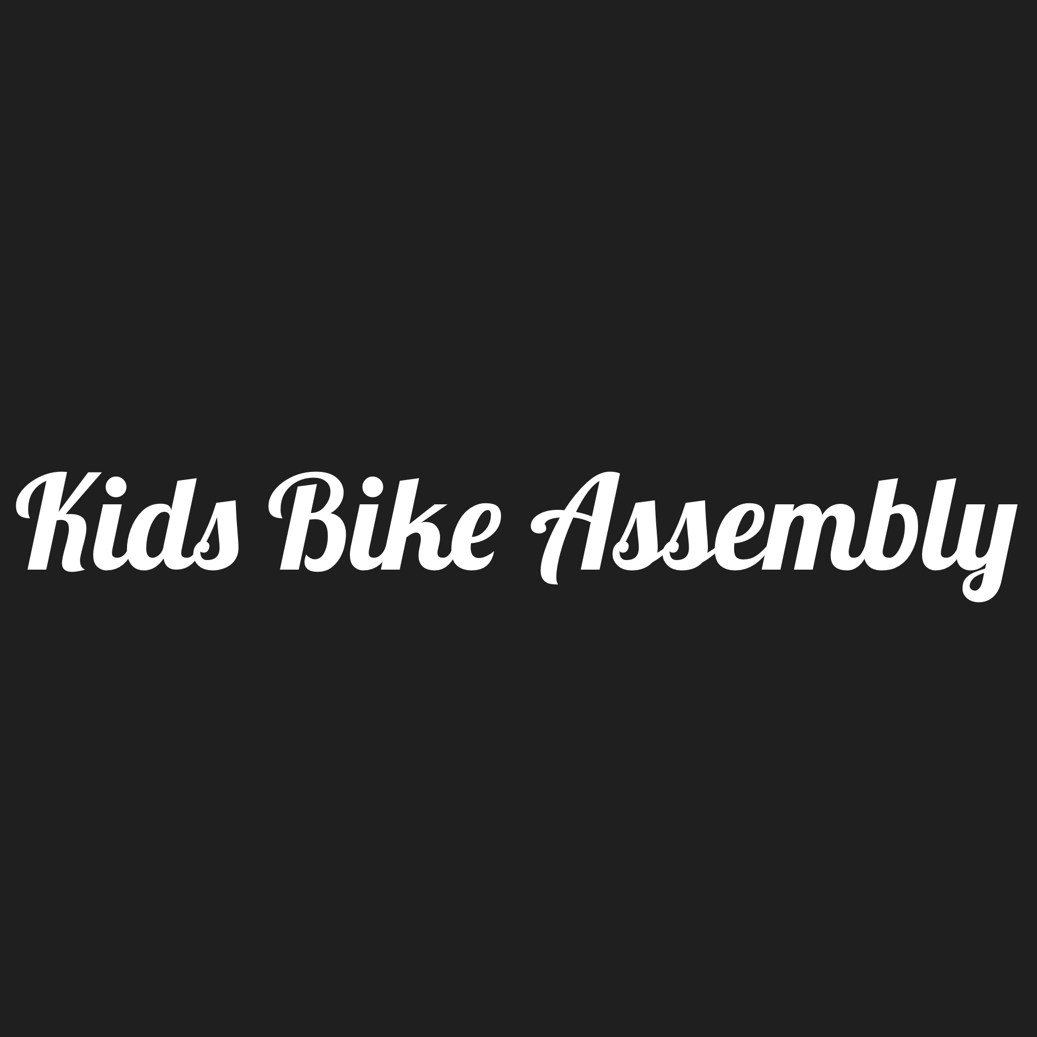 Kids Bike Assembly