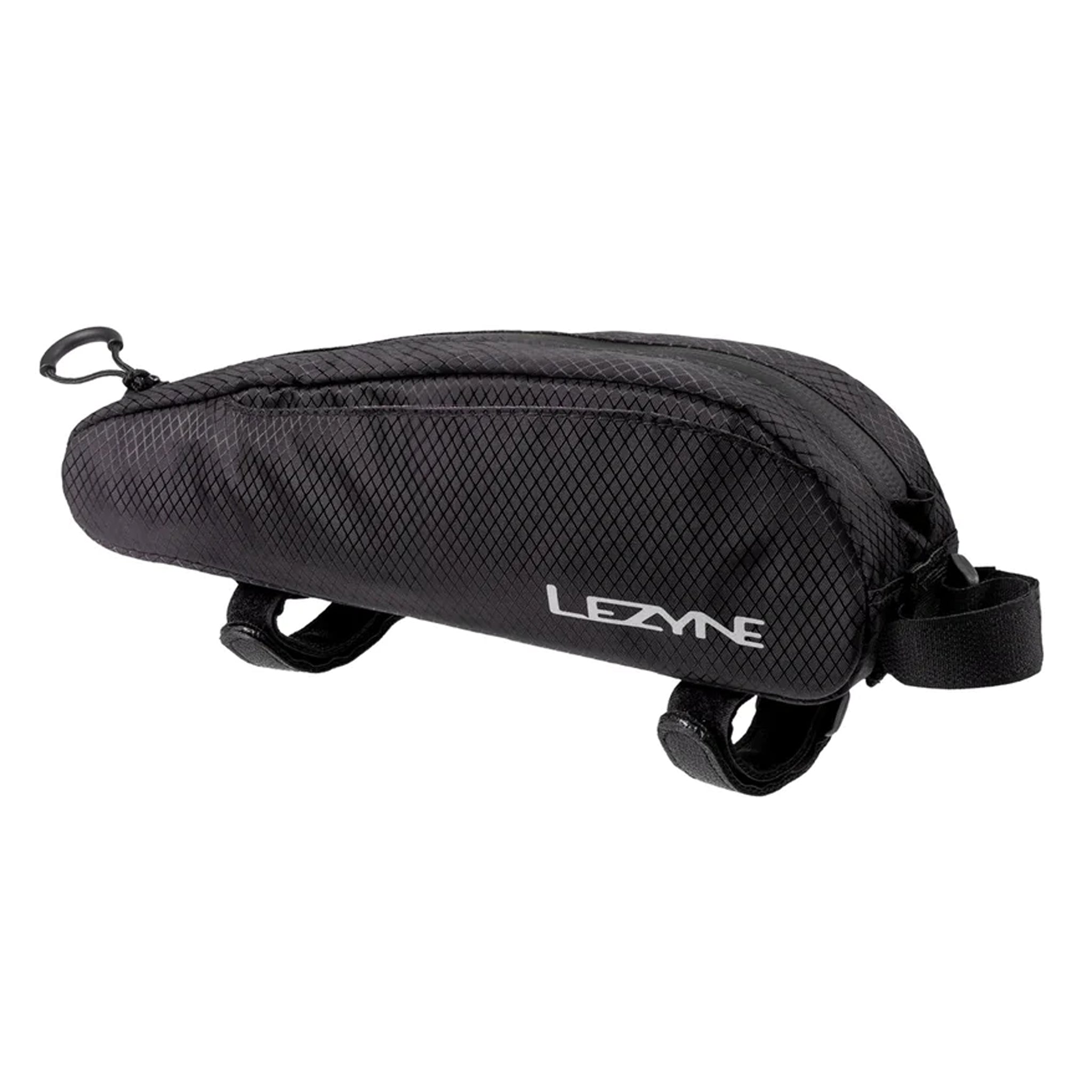 Lezyne Aero Energy Caddy Top Tube Bag, 0.7L, Strap Mount, Black