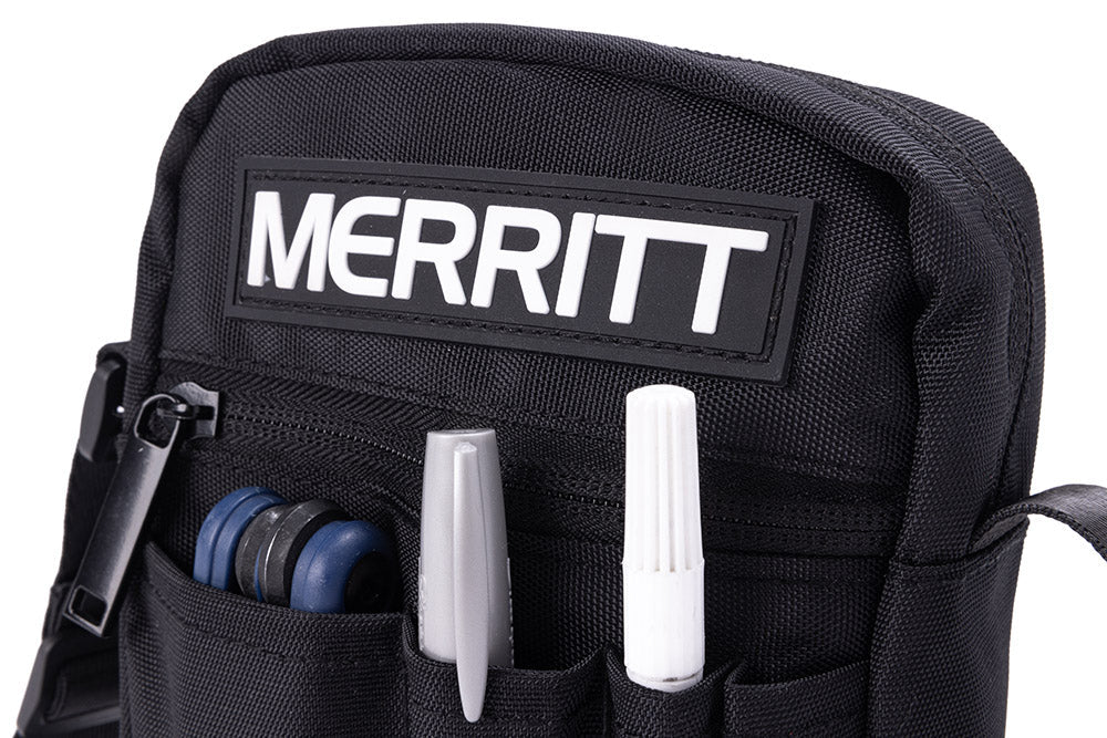 MERRITT DSP SHOULDER BAG MILITARY GREEN CANVAS