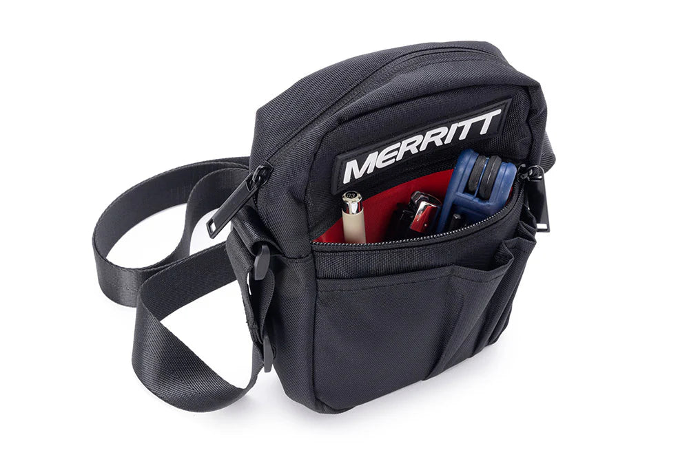 MERRITT DSP SHOULDER BAG MILITARY GREEN CANVAS