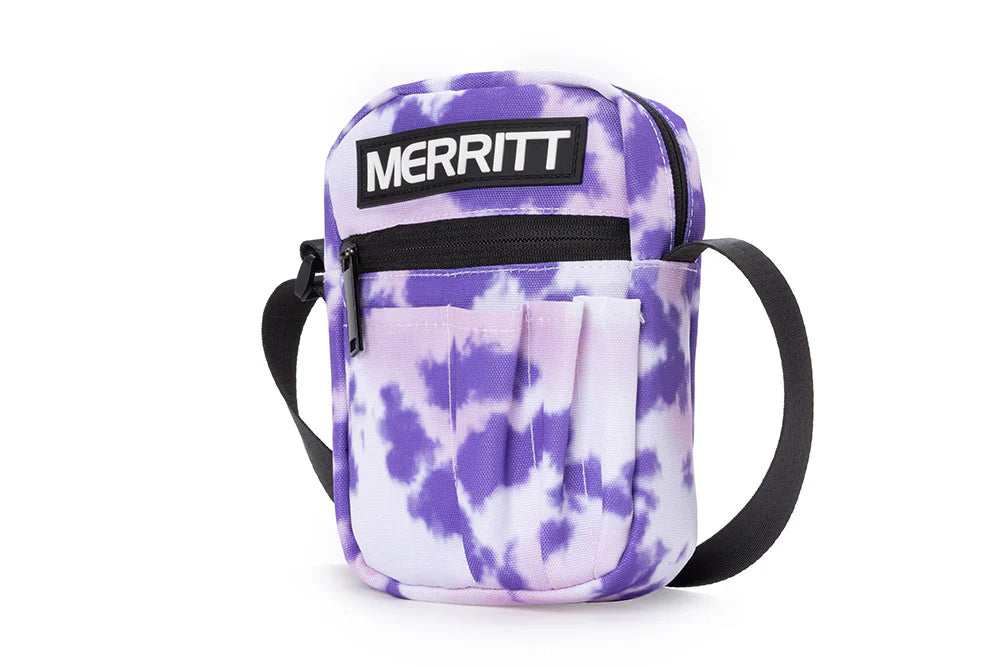 MERRITT DSP SHOULDER BAG PURPLE TIE DYE