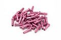 MERRITT 40 pack 14G ALLOY NIPPLE PINK