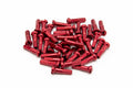 MERRITT 40 pack 14G ALLOY NIPPLE RED