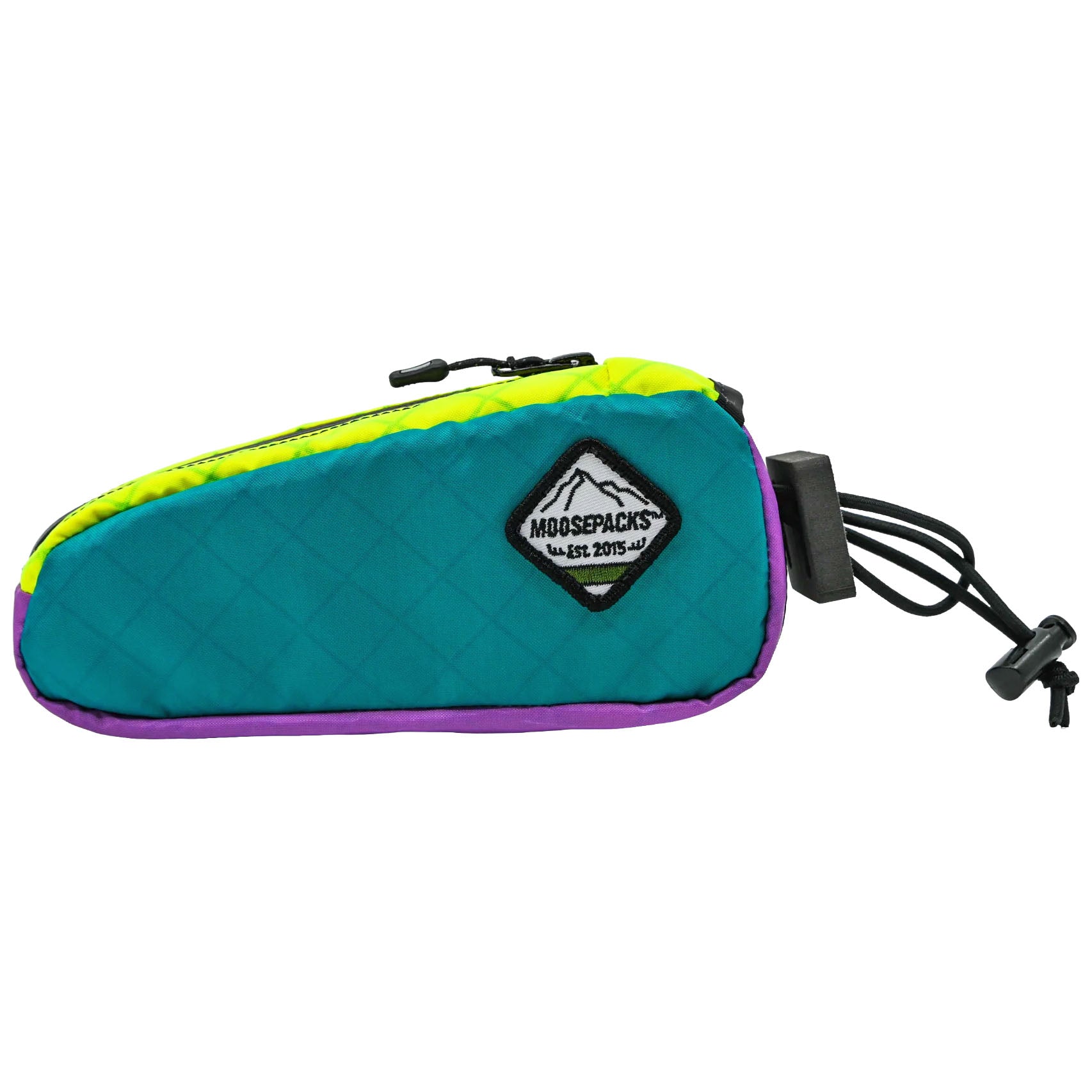 MoosePacks Bolt on Top Tube Bag, 1L, Teal