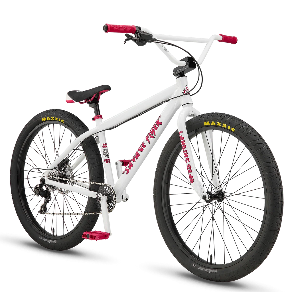 SE Savage Flyer 27.5" White Maiden