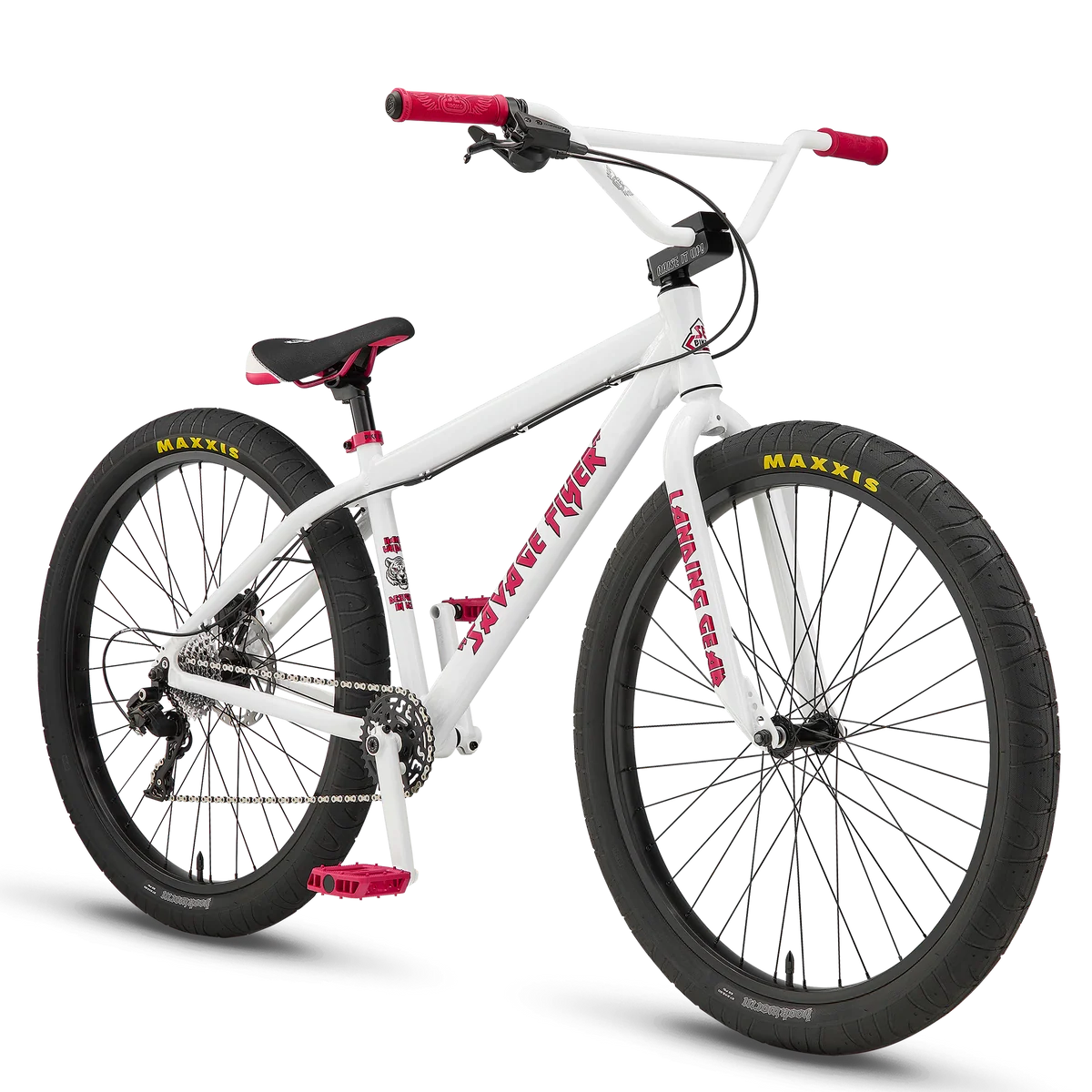 SE Savage Flyer 27.5" White Maiden