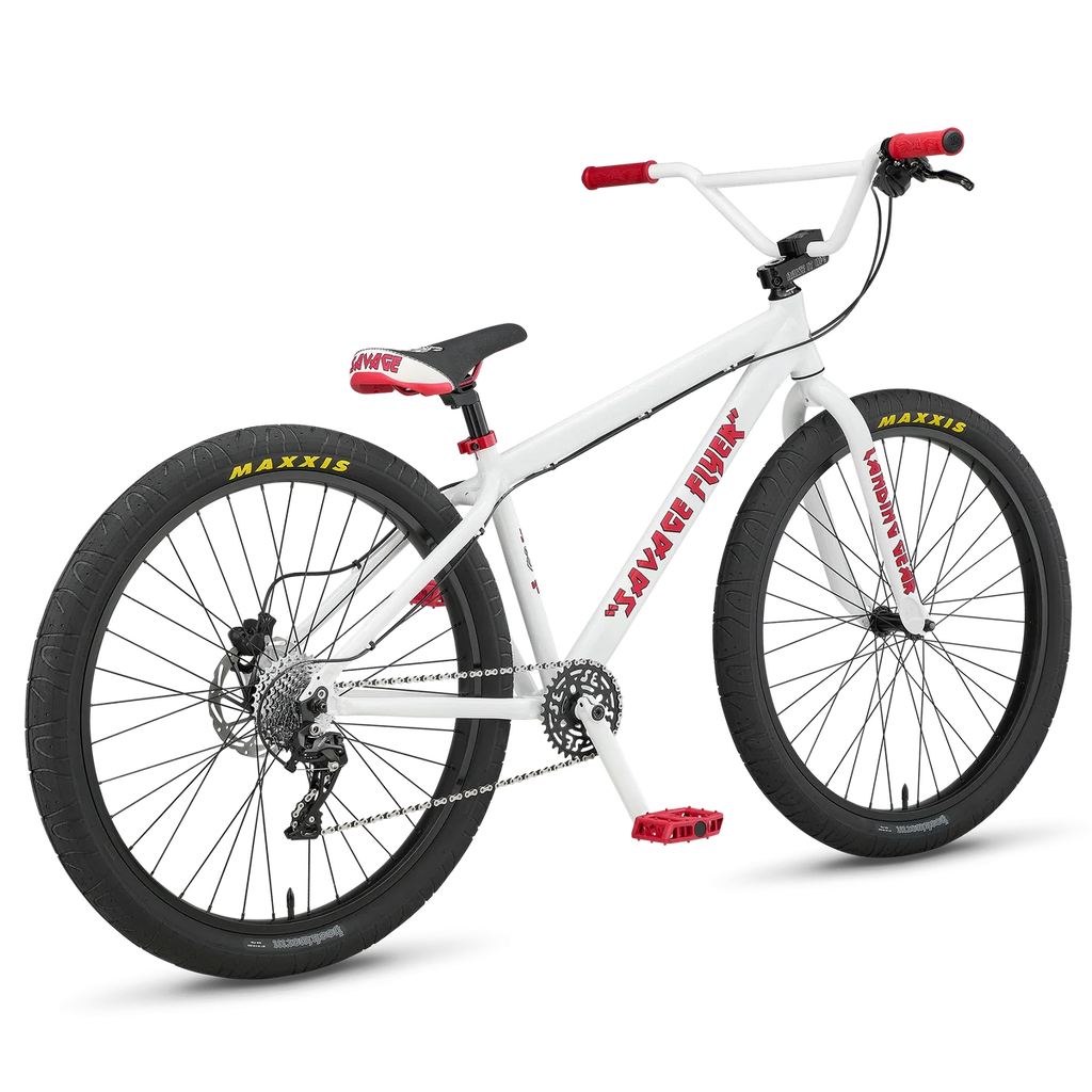 SE Savage Flyer 27.5" White Maiden