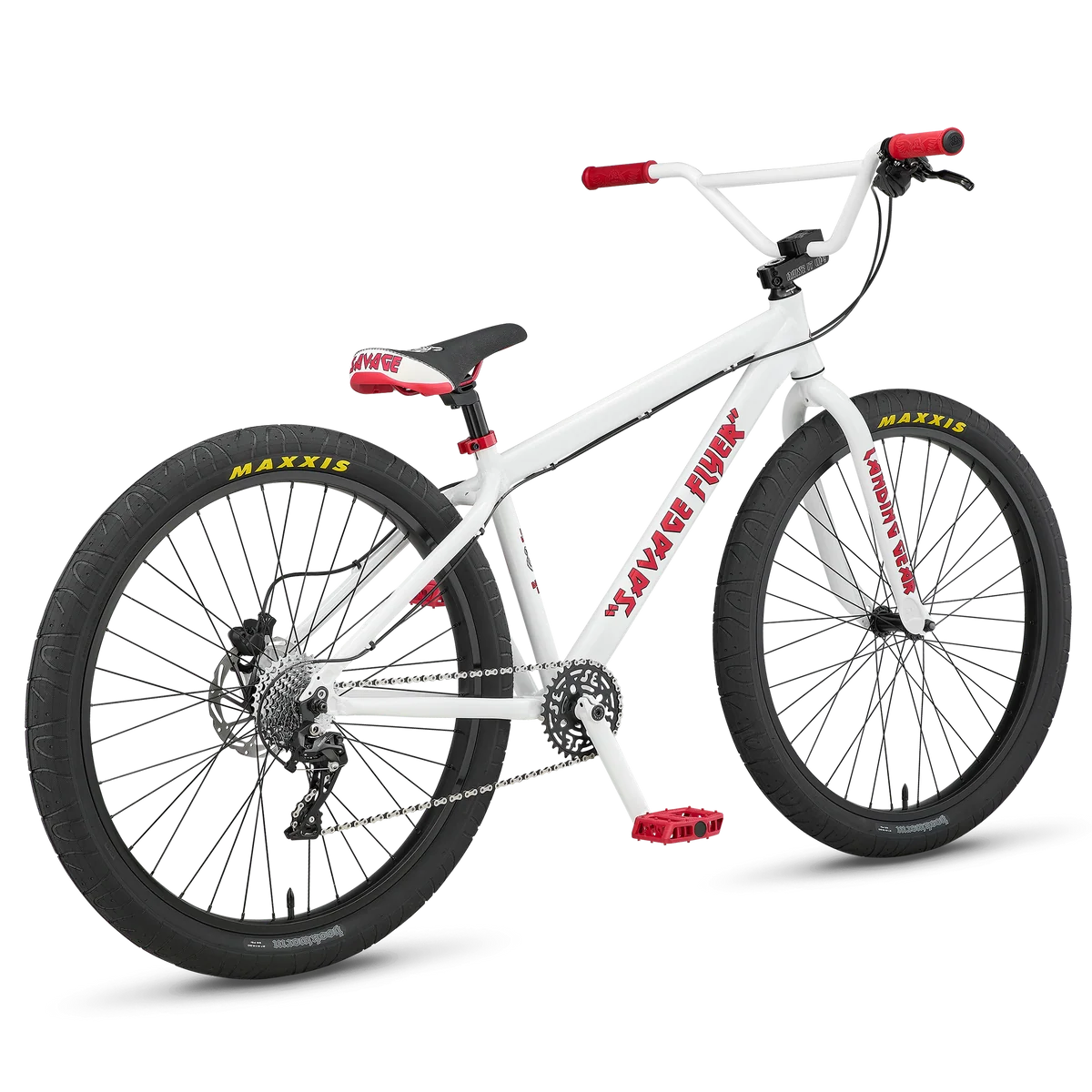 SE Savage Flyer 27.5" White Maiden