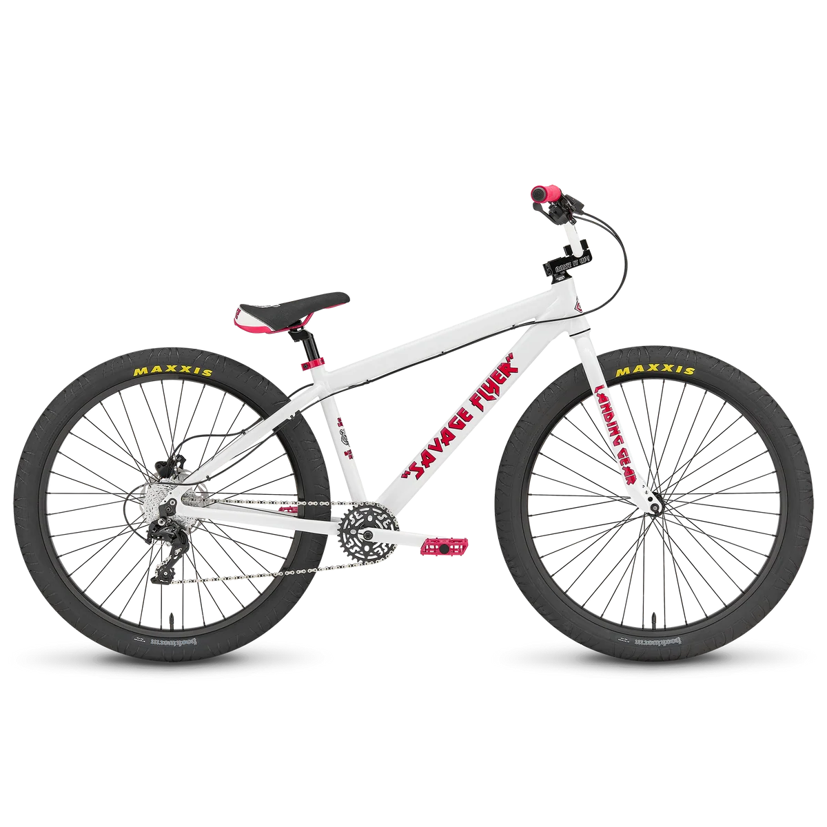 SE Savage Flyer 27.5" White Maiden