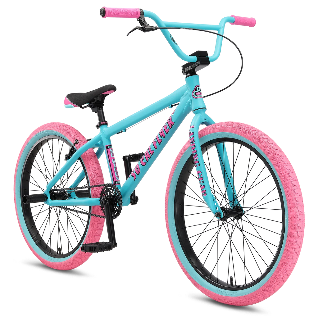 SE So Cal Flyer 24" Aqua Bubblegum
