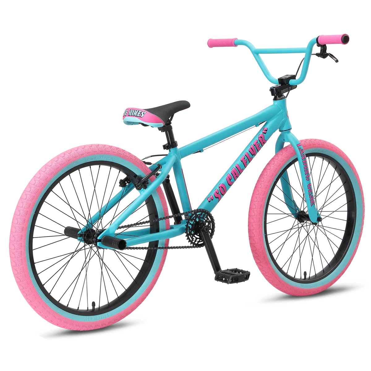 SE So Cal Flyer 24" Aqua Bubblegum