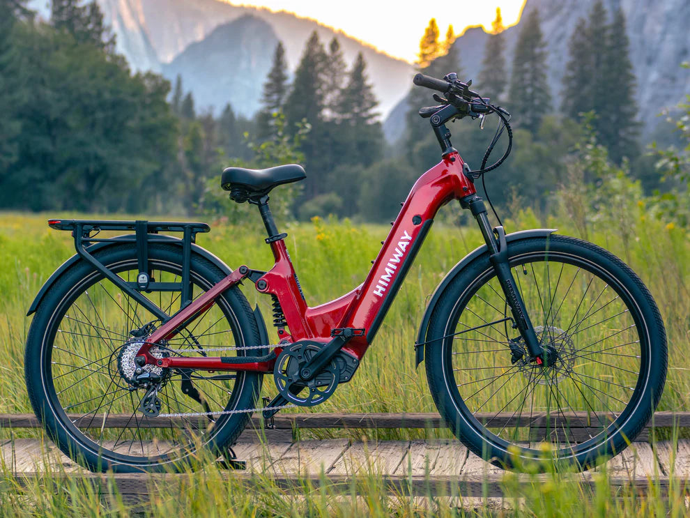 Himiway A7 Commuter eBike Red Regular
