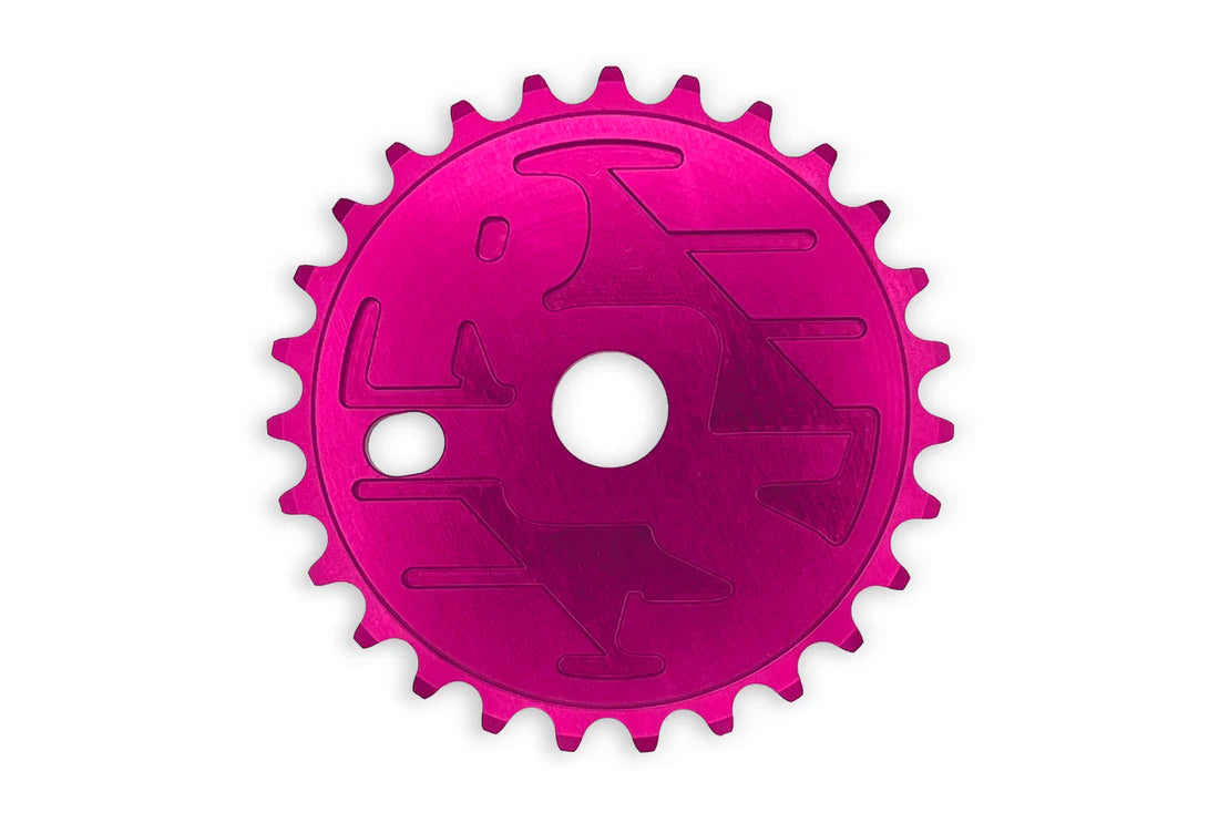 RIDE OUT SUPPLY ROS SPROCKET 19mm 32T PINK NARROW