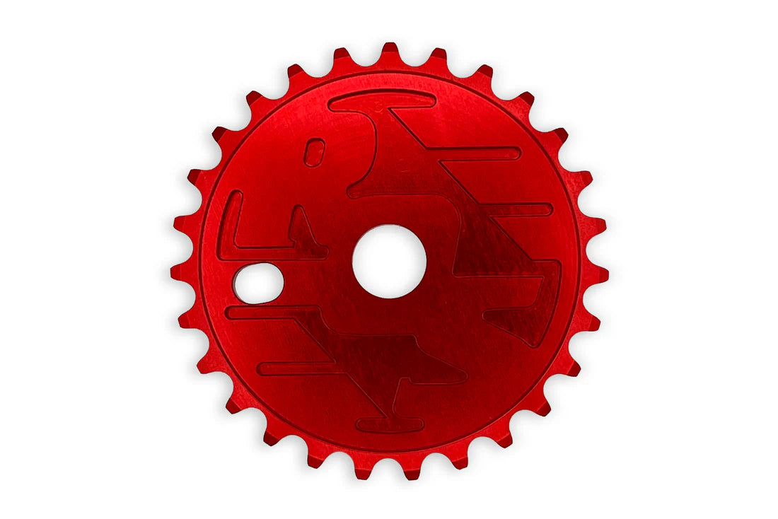 RIDE OUT SUPPLY ROS SPROCKET 19mm 33T RED