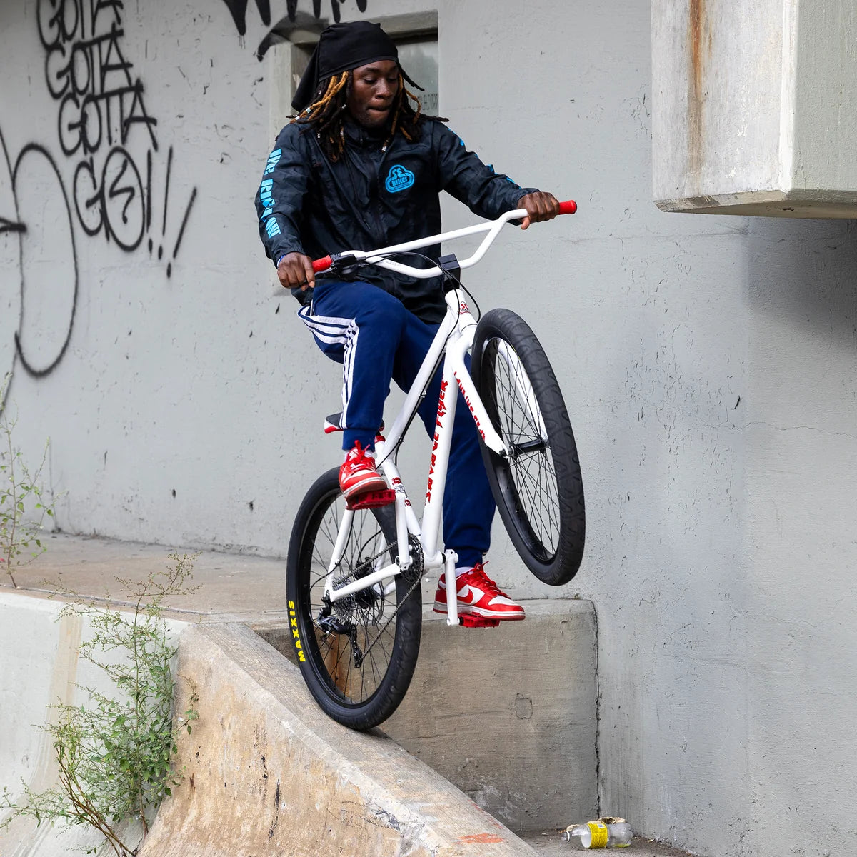 SE Savage Flyer 27.5" White Maiden