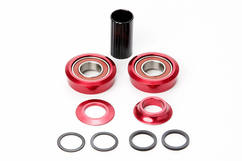 THEORY 19MM AMERICAN BOTTOM BRACKET KIT RED