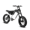 THRONE RHINO 750W E-MOTO BIKE WHITE