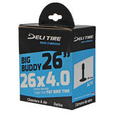 Delium Tire Standard Butyl Tube, 26x4.0", SV, Each